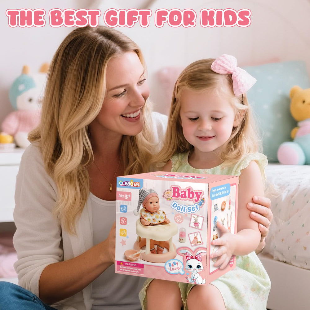 Cleboen bunny plush provides a soft cuddle buddy during play.