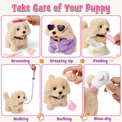 Cleboen dress-up-puppy-clothes inspires imaginative styling and storytelling