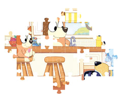 Eco-friendly recycled materials in Clementoni puzzle components.