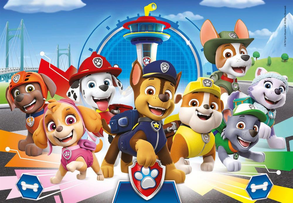 Clementoni Paw Patrol puzzle with child-friendly design and beloved characters