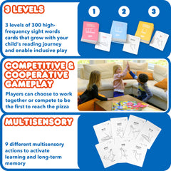 Clever Noodle Kangaroo Cravings classroom activity with 300 sight words
