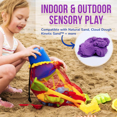 Click N' Play sand molds set with sea creatures sparks imaginative sculpting