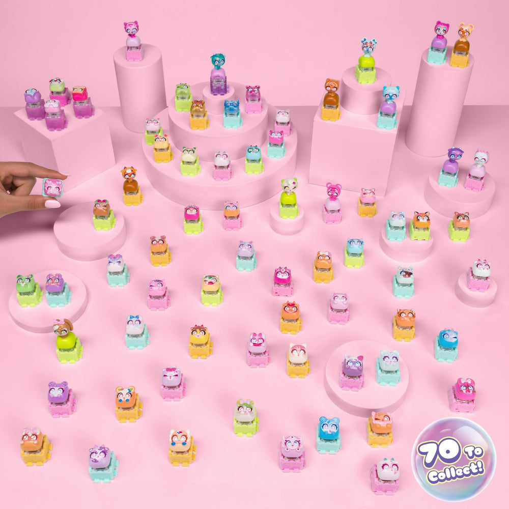Clickeez Bubble Pops packaging that highlights theme and gift-ready presentation benefit