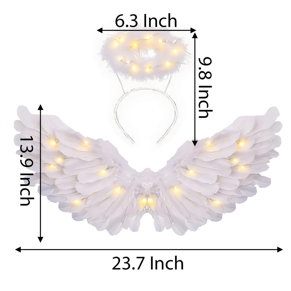 CLONG angel wings are lightweight, making long wear comfortable.