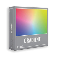 Cloudberries Gradient Puzzle box showcases the puzzle design and premium packaging for gifting