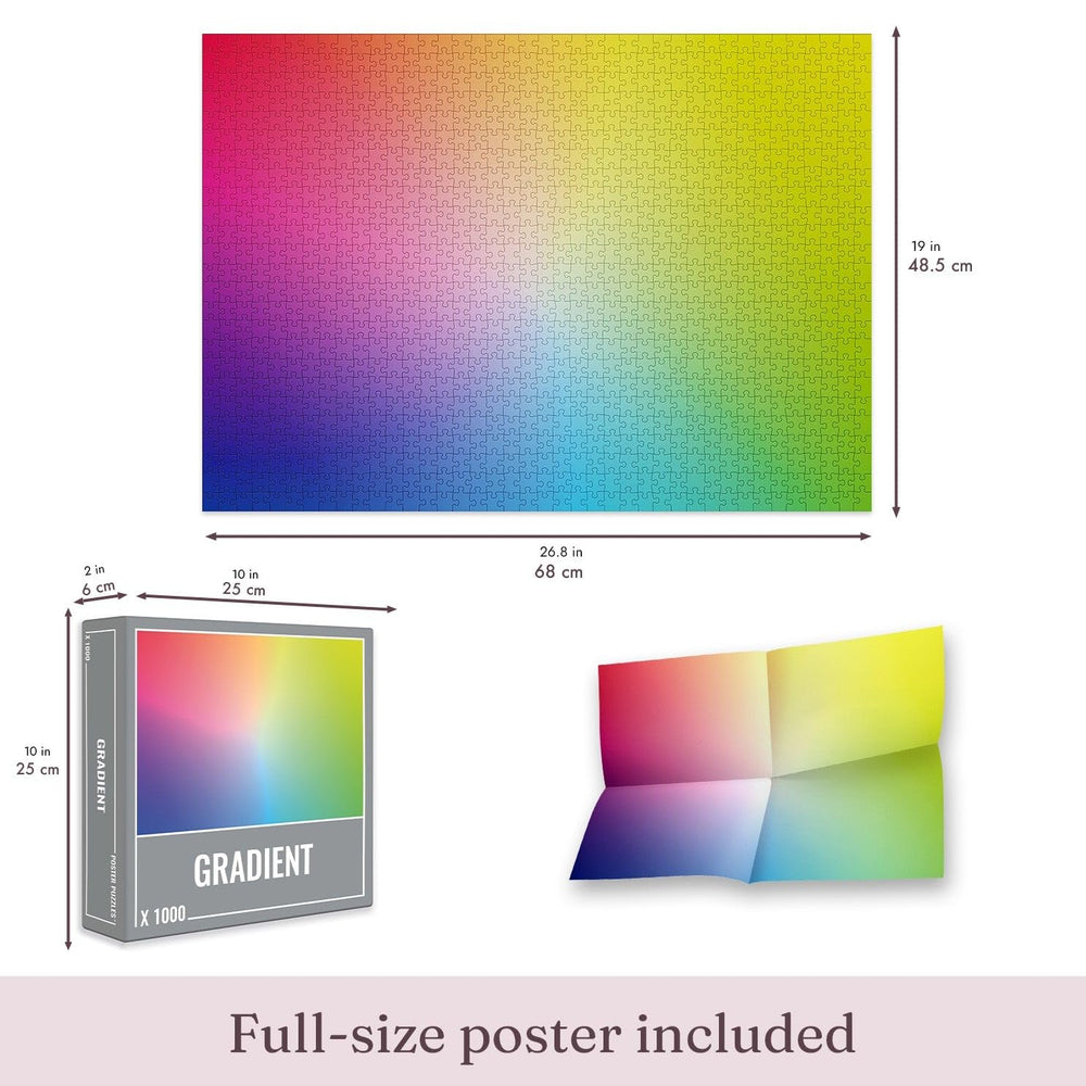Cloudberries Gradient Puzzle UK design signals careful craftsmanship and durable enjoyment