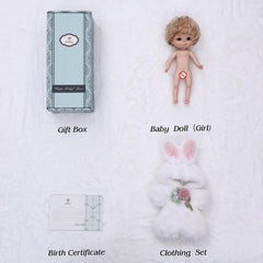 Cloveray Jojo hand-rooted hair adds lifelike charm to pretend play
