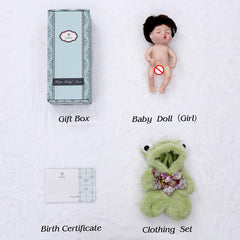 Cloveray sleeping Yoyo doll with closed eyes for calm moments