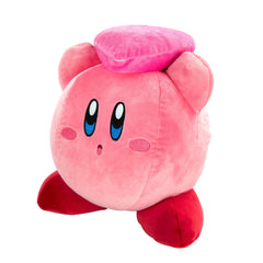Club Mocchi Mocchi Kirby and Friend Heart plush, 15-inch cuddle partner for fans.