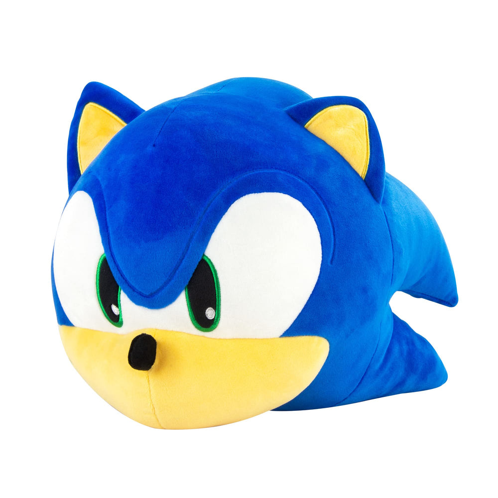 Club Mocchi Mocchi Sonic plush with soft squishy texture for comforting naps.