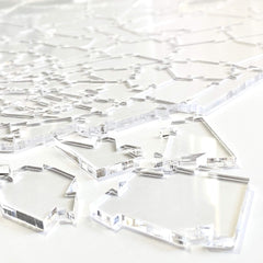 CM Originals Broken Glass Puzzle 10x10-inch size shown for table-top play.