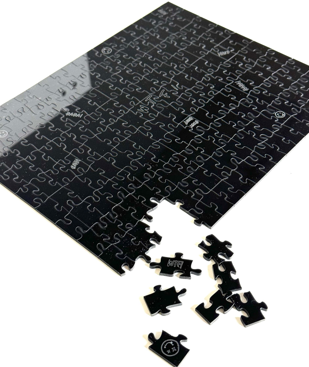 CM Originals Clearly Impossible Puzzle 200 pieces, features tricky edges for focused puzzlers.