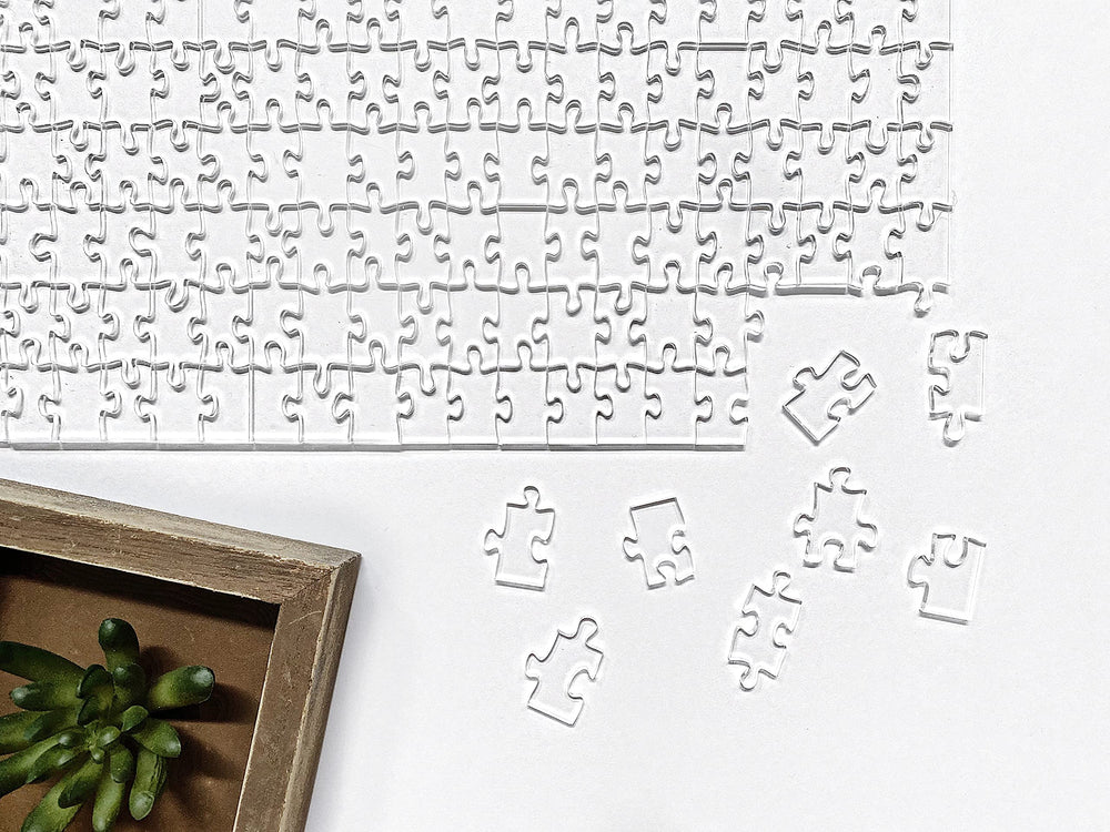 CM Originals Clearly Impossible Puzzle weight shown, conveying sturdy, premium construction.