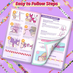 Cmiolacuna dual-clip weaving system keeps threads secure for smooth beginner crafting.