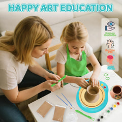 Cmiolacuna family pottery time encourages collaborative, screen-free fun