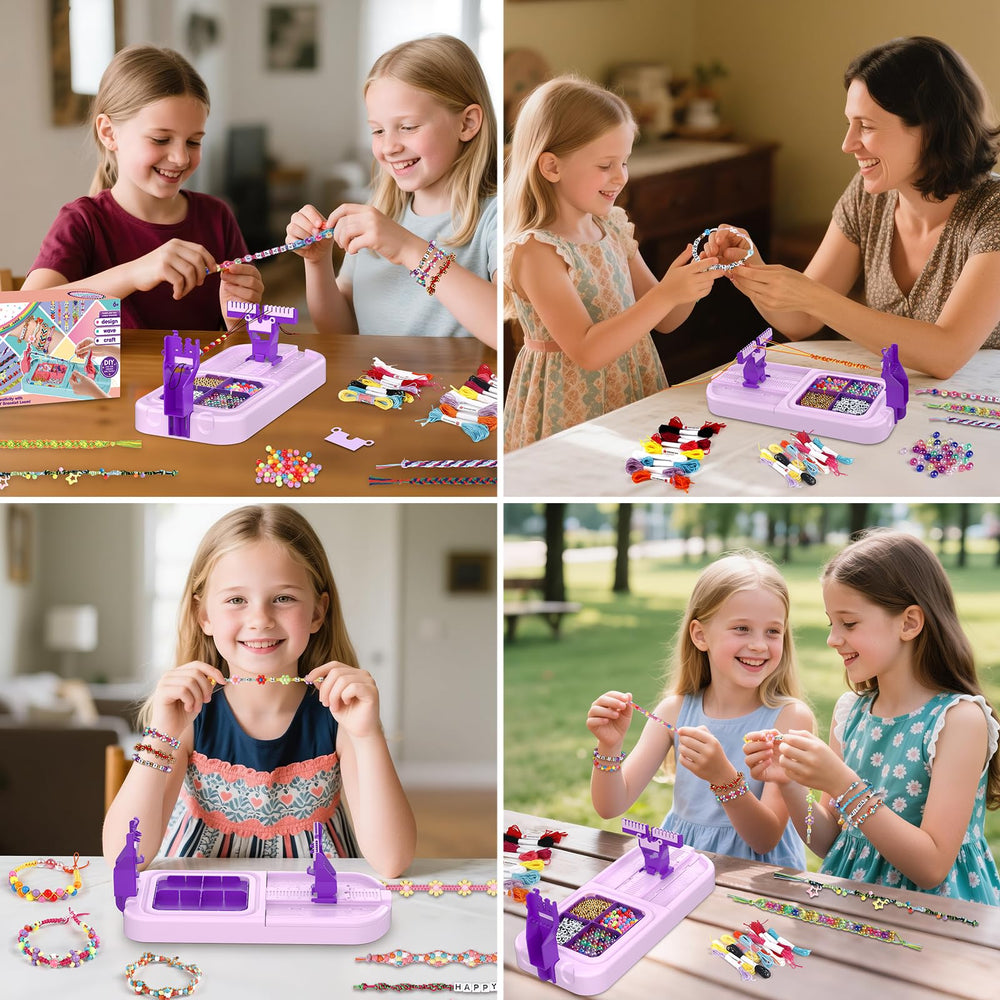 Cmiolacuna step-by-step guide supports learning while kids design their own bracelets.