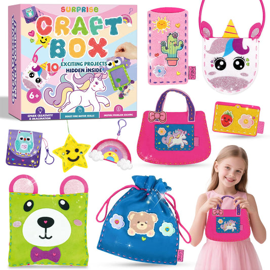 Cmiolacuna unicorn bag sewing shows a kid crafting a durable unicorn bag for daily play.