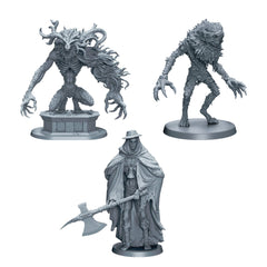 CMON Bloodborne detailed game board ready for atmospheric setup