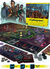 CMON Cyberpunk 2077 Gangs Night City miniatures highlight rival factions’ personality for quick strategy decisions.