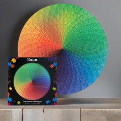 CMY Cubes Aeternus Aenigma lenticular color-change close-up for shifting hues