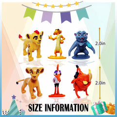 CNIUETYR PVC animal dolls are safe and durable for crafts.