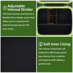 co2CREA LeapMove case with sturdy carrying handle for easy transport