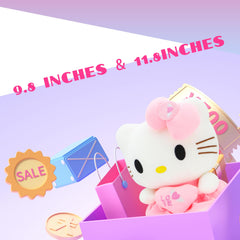 COAQAC decorative pillow soft toy pink for bedrooms and play