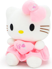 COAQAC Kawaii heart pillow 9.8-inch pink, cozy hug and decor