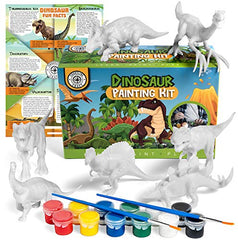 Coastline Craft giftable-dinosaur-crafts-package makes a screen-free creative gift for kids.