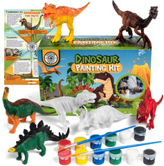 Coastline Craft stem-dinosaur-painting-kit offers creative painting with safe, mess-free supplies.