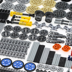 Cobers Technic axles and pins kit enabling versatile mounting and reliable connections