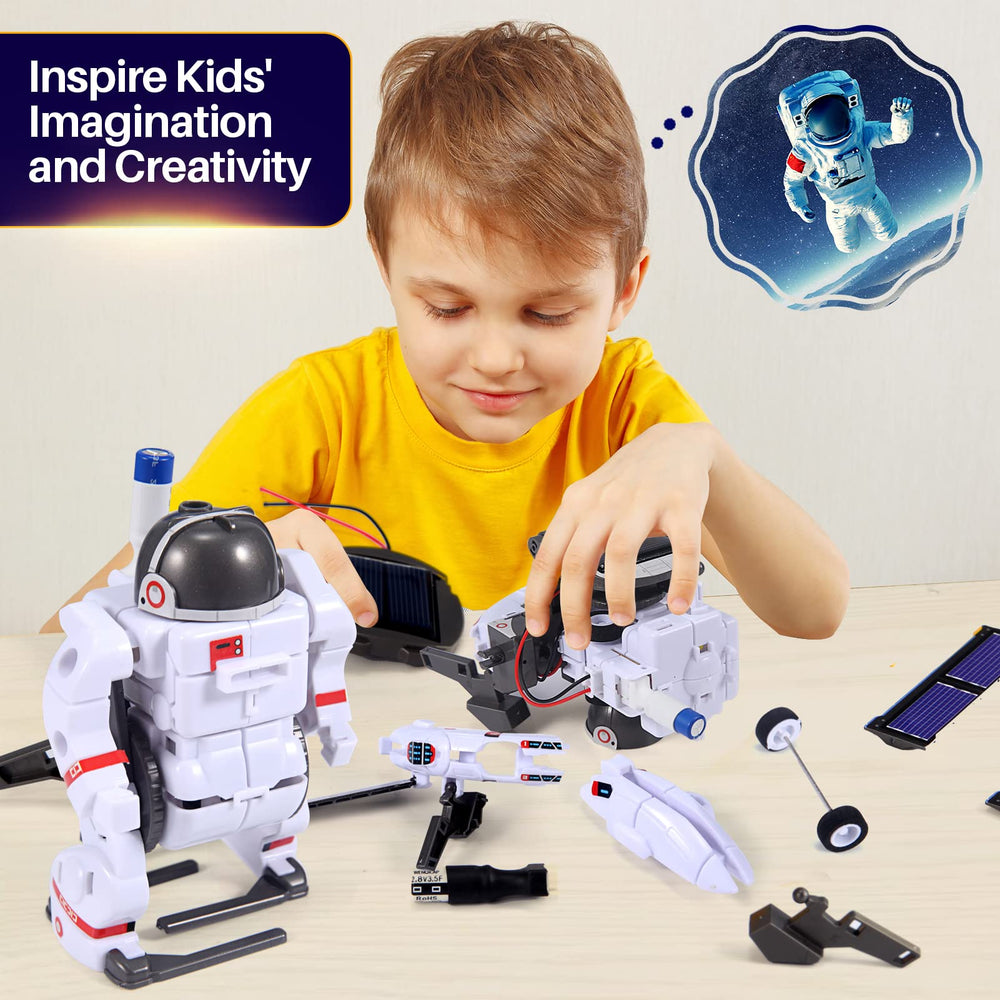 COBFDHA assembled robots showcase durable ABS plastic construction for long-lasting play.