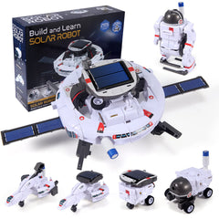 COBFDHA solar robot kit front view for hands-on STEM exploration.