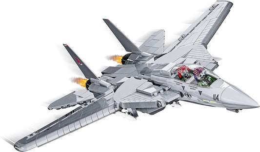 COBI Top Gun F-14A Tomcat assembly for precise display model