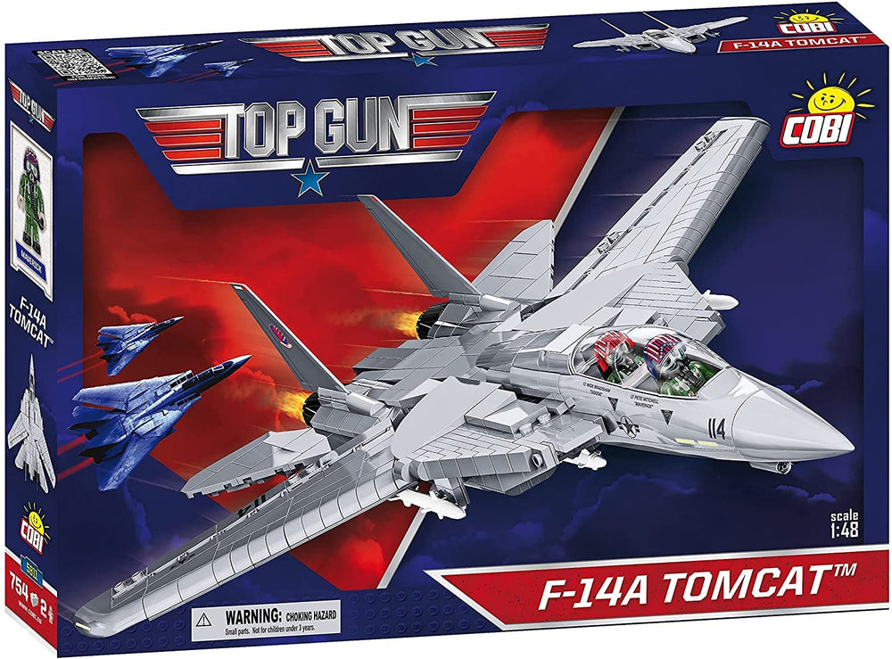 COBI Top Gun F-14A Maverick figure enhances cockpit scenes