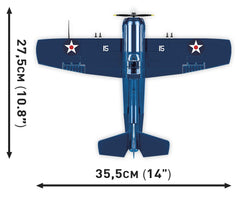 COBI F4F Wildcat illustrated instructions provide easy building guidance
