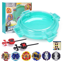 COCOFOX Battling Top Stadium, vibrant arena for fast, exciting bursts during play.