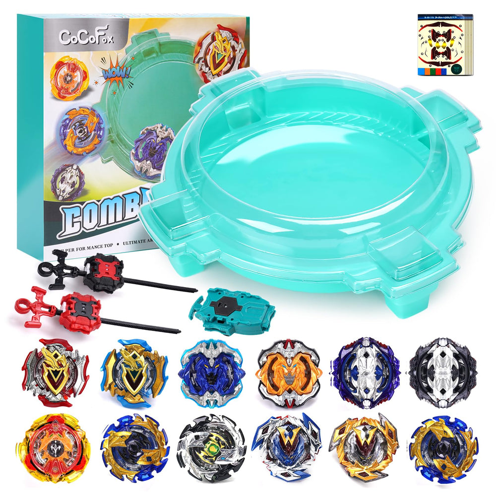 COCOFOX Burst Set stadium with roof enables safe, boundary-respecting battles.