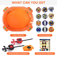 COCOFOX Burst Set unboxing reveals complete battle kit.