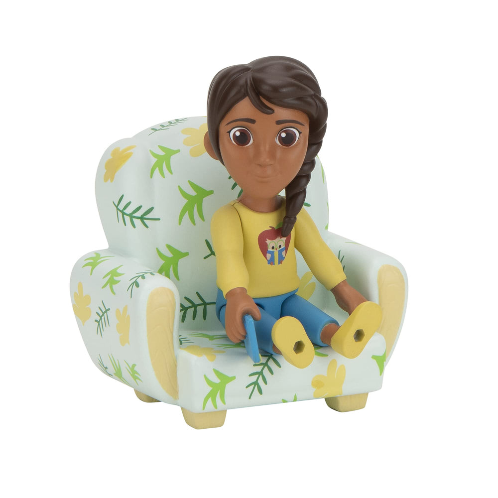 CoComelon School Time Deluxe armchair provides comfy seating for kids