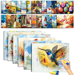 Codonen water painting toys reveal patterns with water, providing calm engagement for seniors.