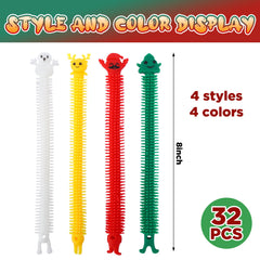 Codree snowman stretchy string offers colorful textures for tactile focus.