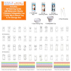 COIPLAY three washable brushes for smooth color application