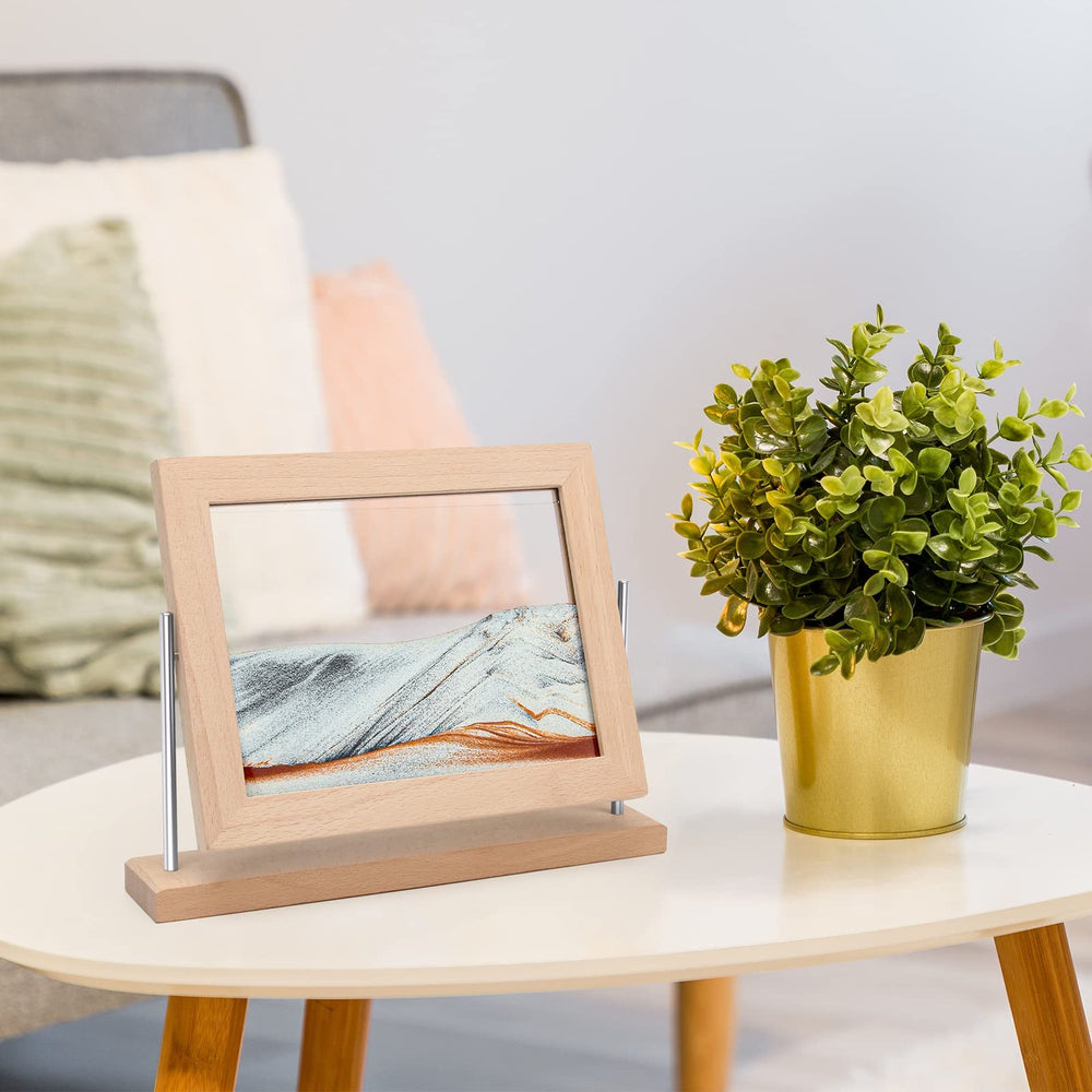 Coitak gift-ready sand art makes a thoughtful desk present.