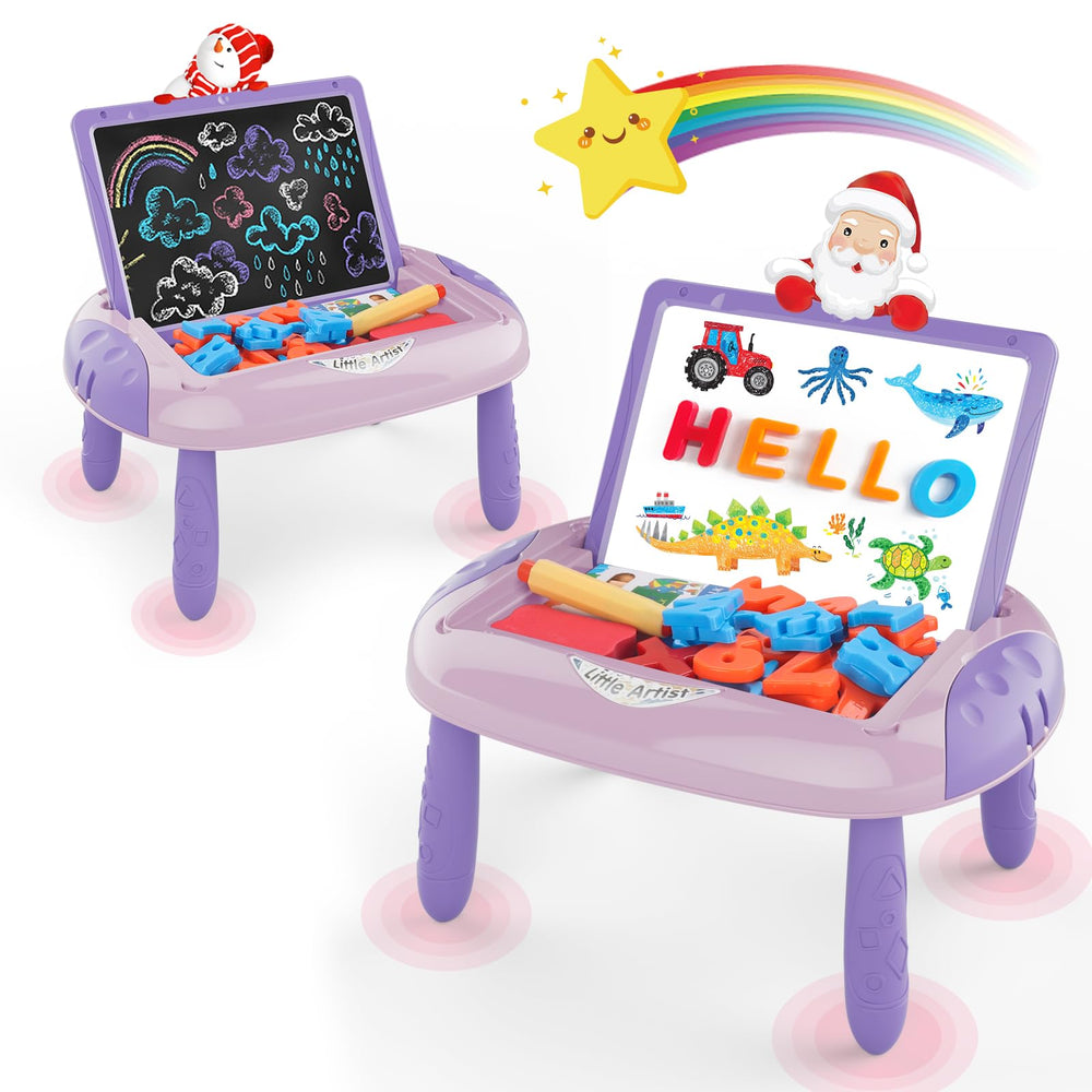 Cokzer Unicorn Pink Doodle Board invites imaginative play and color exploration.