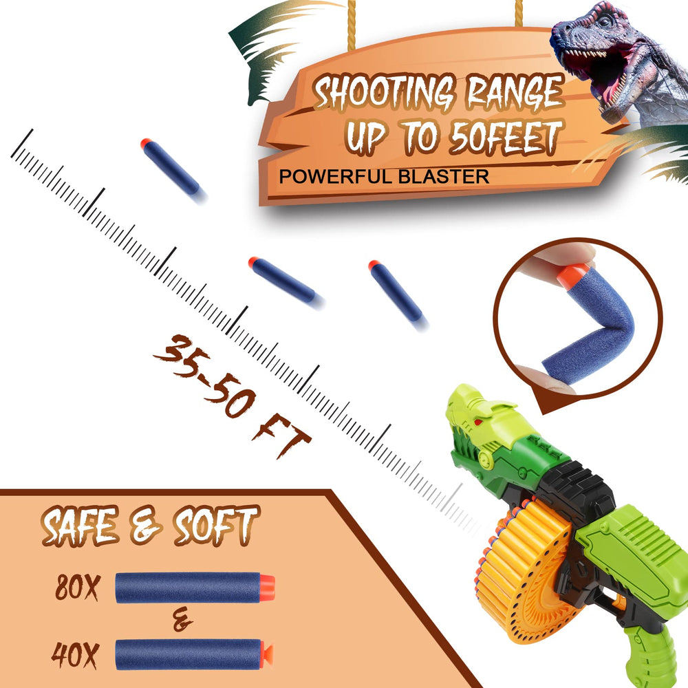 Coldfire foam darts with suction cups improve target locking accuracy.
