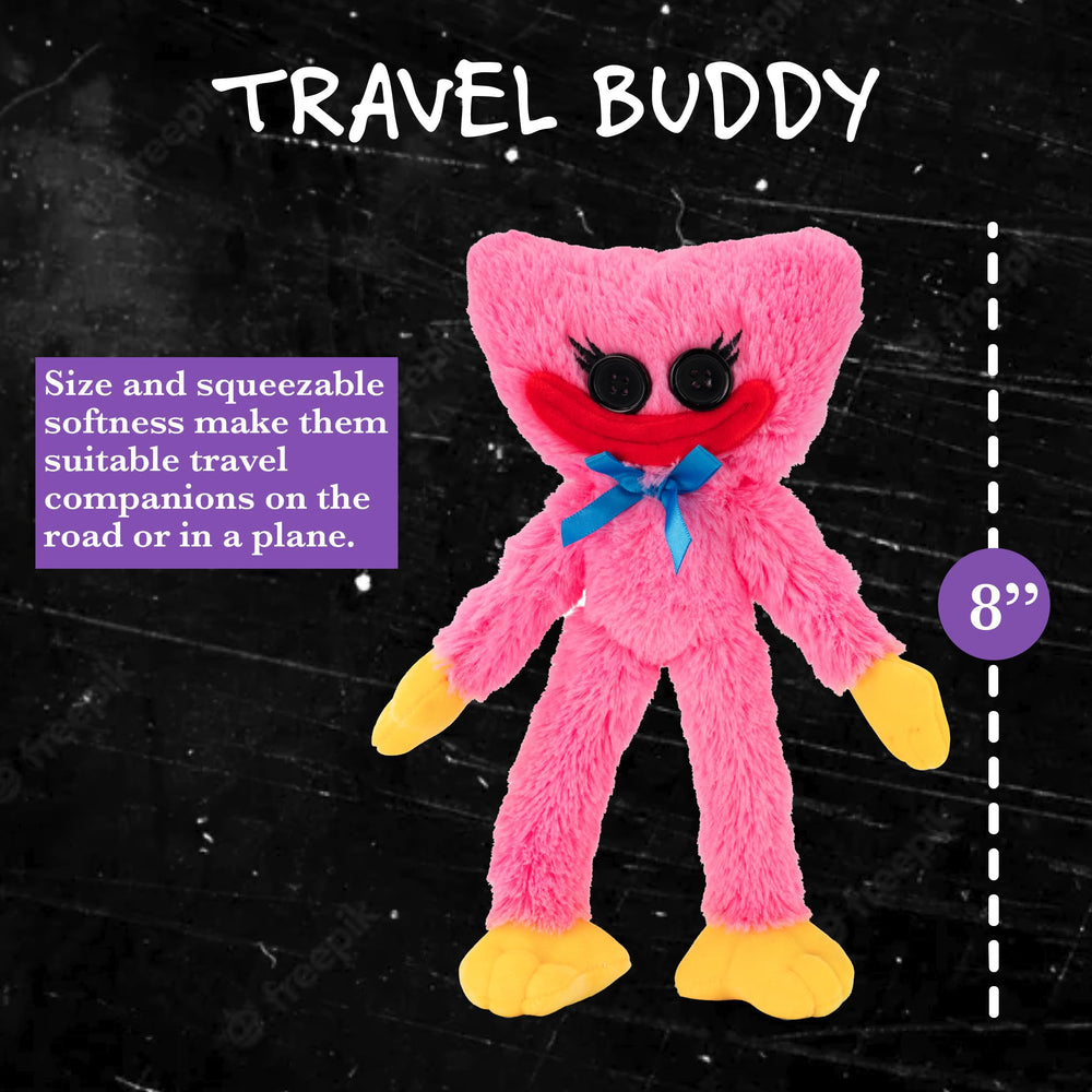 Collect them all—Poppy Playtime characters plush set offers variety.