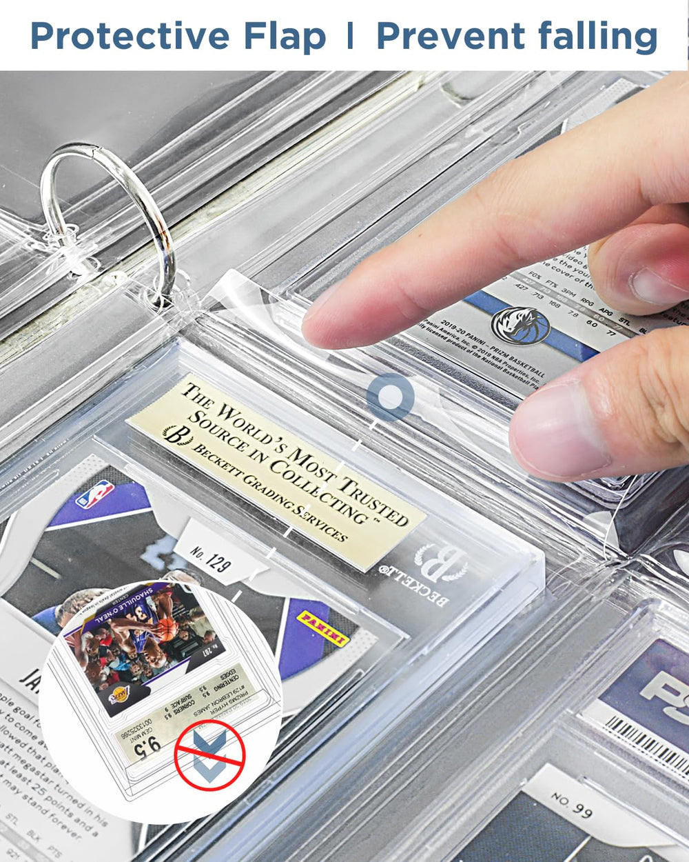 CollectHall 12-page refill pack helps organize your collection.
