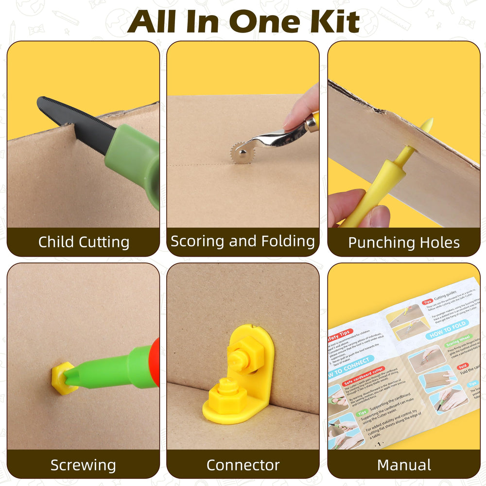 ColoPlay easy-clean durable design simplifies maintenance after crafts.