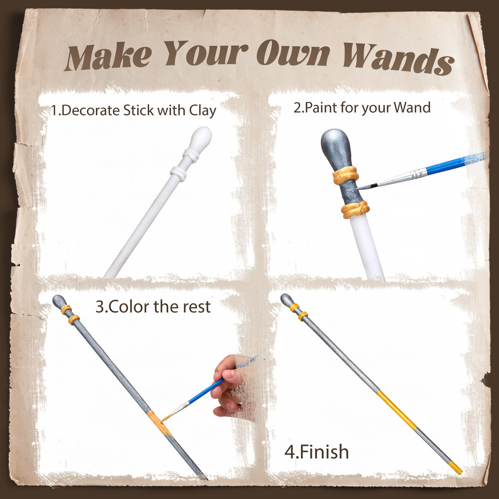 ColoPlay party activity wand making ideal for birthdays and events
